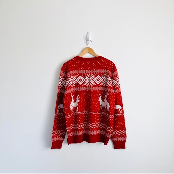 Tipsy Elves Reindeer Double Date Cardigan - Picture 5 of 7